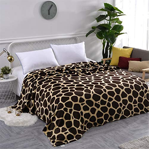 Cobijas de Invierno Grandes, Morbuy Lana de Coral Bedding Manta de Felpa Suave Aire Acondicionado de Oficina Mantas de Sofá Cama para Bolsa de Dormer (200x230cm,Leopardo)