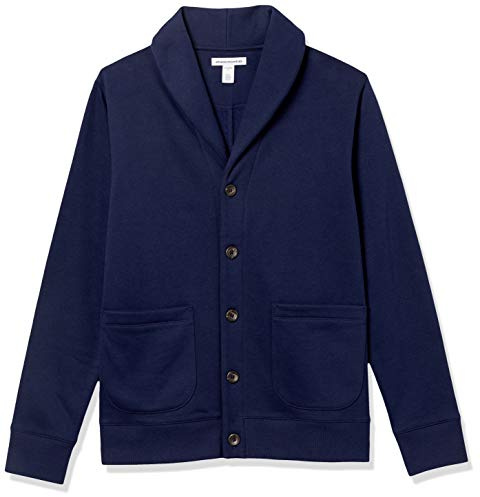 Amazon Essentials Herren Langarm-Cardigan mit Schalkragen