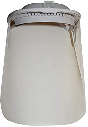 Pantalla Protección Facial | Máscara Antisalpicaduras, Ligera, Ajustable, Transparente | Visera protección contra Agentes Patógenos y Externos