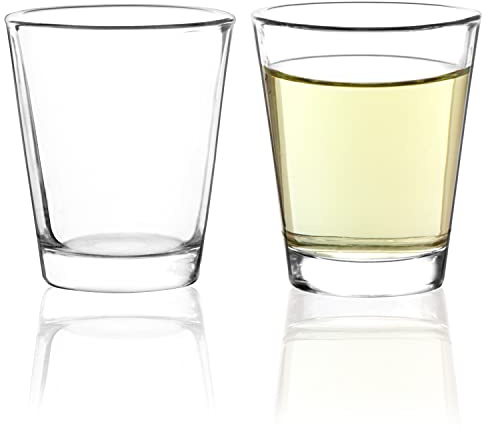 Youngever 8 Pack 50ML Shot Glasses Set, Glass Shot, Clear Shot Glasses