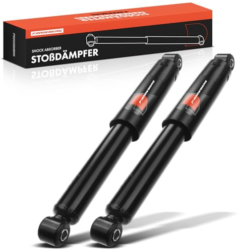 Frankberg 2x Stossdämpfer Stoßdämpfer Hinten Links Rechts 396mm Gasdruck | Kompatibel mit Matiz M100 M150 Spark M150 Replace# 343304,443301