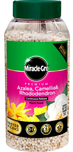 Miracle Gro Premium Azalea, Camellia and Rhododendron Continuous Release Plant Food, White