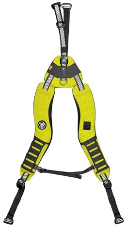 Diamondback Deluxe Hosenträger für Werkzeuggürtel, verstellbare Werkzeuggürtel-Hosenträger für 10,2 cm - 15,2 cm Gürtel, Schwarz, Größe M / L