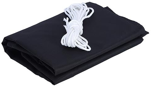 Tenda a Vela Parasole Triangolare Vela Ombreggiante Parasole Protezione Raggi UV Tende da Sole per Esterno Giardino Terrazza Balcone Piscina Nero 3.6x3.6x5.1M