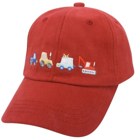 Casquette de baseball réglable en coton délavé vintage amusant pour garçons et filles de 2 à 8 ans