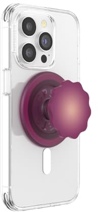 PopSockets Phone Grip for MagSafe, Magnetic Holder, Phone Stand, Red - Red Wine