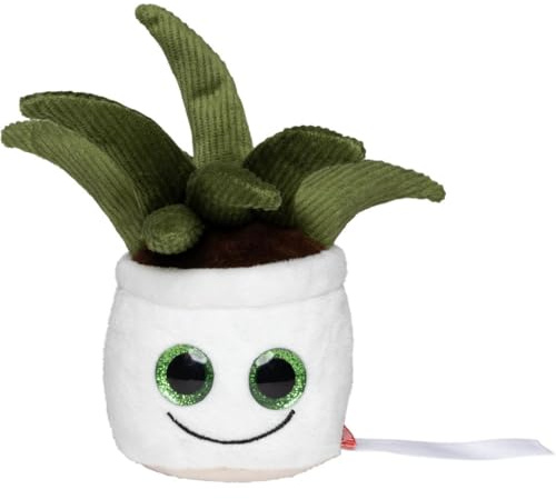 Minifeet Schmoozies® Evergreenies® Aloe Vera, perfekt geeignet zum Reinigen von Handy- und Tabletdisplays, Unterseite aus Mikrofaser