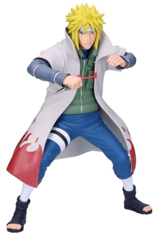 Banpresto BP29497P Action Figure Minato Namikaze Naruto Shippuden, Grandista 23 cm, Multicolore, Figura da collezione, Ottimale per i fan degli anime