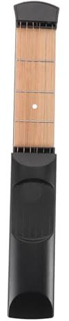 GOOHOCHY Pocket Guitar Practice Tool Tragbarer Gitarrenhals Trainer Für Anfänger Fingertraining Übungshilfe Für Gitarrenanfänger