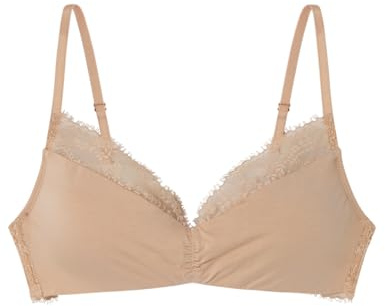 Women'secret Sujetador Triangular con Almohadilla Extraíble Colección Autumn Rose Sujetador Mujer