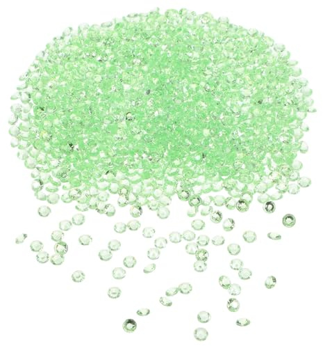 SHINEOFI 2000 Piezas De Confeti De Diamantes para Ceremonia, Brillante, para Dispersar La Ducha, Evento, Oración, Luz, Producto De Diamante Artificial, Decorativo, para Novia,