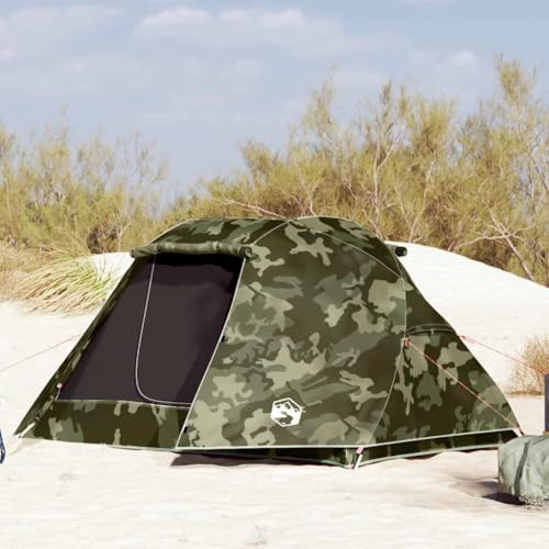 YunCangg fisketält oliv grön av polyester och glasfiber x x, vattentätt och vindtätt, lätt vikbart campingtält med bärväska för utomhus, fiske, vandring och strand