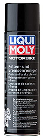 Liqui Moly Motorbike Detergente per Catene e Freni, 500 ml, Motocicletta, Cleaner a Catena, Brake Cleaner, Cura, Pulitore rapido, sku: 5964
