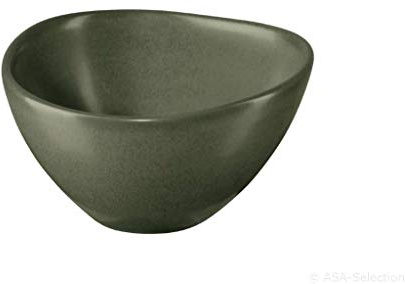 ASA Coppa Kuro Essteller schwarz, aus Porzellan hergestellt, Durchmesser: 26,5cm, 19160190
