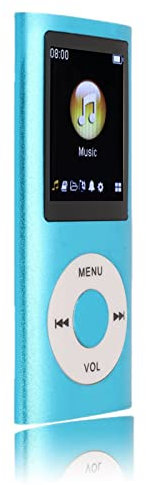 SALALIS Mp3 Mp4 Player Elegante Portatile MP3 Mp4 Player Music Player Multifunzionale Suoni Senza Perdita (Blu)
