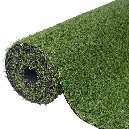 Kunstrasen 1x15 m/20 mm Grün, ZEYUAN Rasenfliesen, Rasenmatten, Kunstrasenteppich, Kunstrasenfliesen, Grasmatten, Artificial Turf - 318321