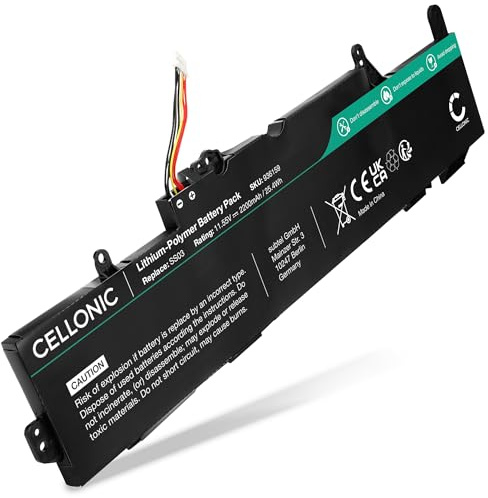 CELLONIC Battery compatible with HP EliteBook 735 Gen 5, 6, 745, 933321-006 | (2200mAh-11.55V-Lithium Ion) for HP EliteBook 830 Gen 6, 840 5, 846, Envy 15-AH, Thin Client Mt44, Mt45, zBook 14u, HSN-I12C