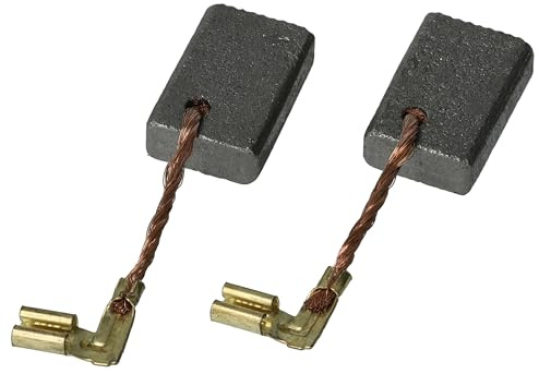 vhbw 2x Kohlebürste 4,9 x 10,9 x 16,5 mm kompatibel mit Makita 9558NBR, 9558NB, 9557NB, 9555NB, 9554NB, 9564H, 9558PB Elektrowerkzeug