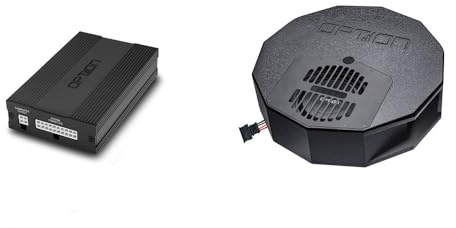 Option DSP-Soundupgrade V2 kompatibel mit Seat Leon 5F (mit Beats Soundsystem, ohne Lichtwellenleiter) - 100% Plug & Play Soundupgrade mit DSP-Verstärker und Reserverad-Subwoofer
