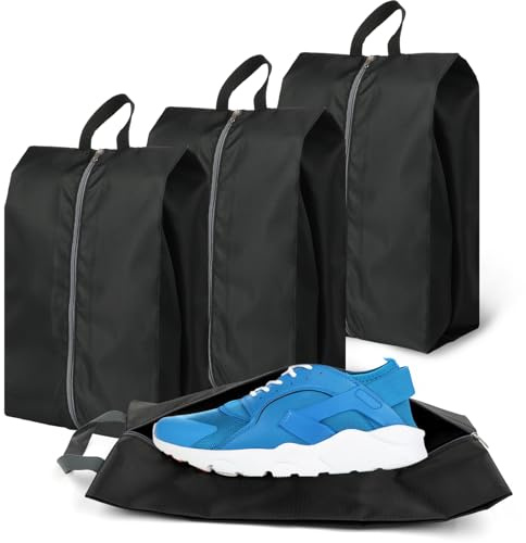 Shoe Bags for Travel Set, 3 Pcs Waterproof Oxford Shoe Pouch for Storage