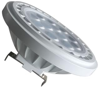 OUHFCASN Bombilla LED tipo maíz regulable de 12 W y 12 V AR111 GU10 G53, foco de 3000 K, 4000 K y 6000 K Para iluminación comercial e industrial(Cool White 6000K,G53)