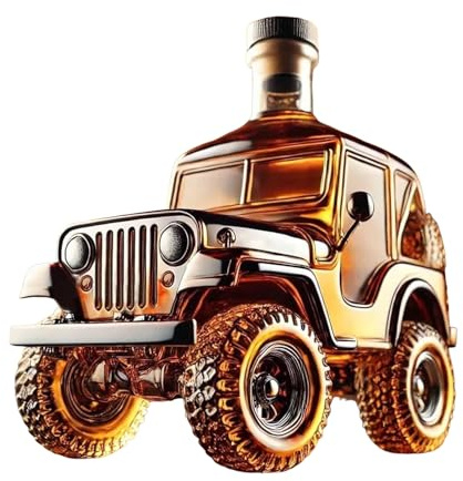 Decantador de whisky para coche, botella de vino de cristal vintage para papá, marido, decantador de vidrio de coche, decoración del hogar, bar, botella de vino, regalo para abuelo, papá, marido