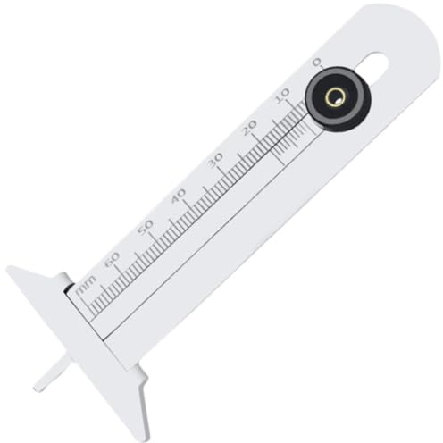 Lpitoy Vérificateur De Profondeur De Bande De Roulement De Pneu De Voiture, Jauge De Profondeur De Pneu, Outil De Mesure De Pneus pour, Voiture, Camion, Fourgonnettes