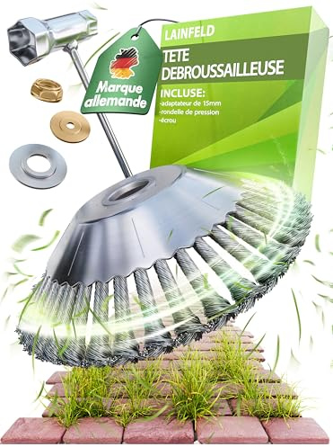 Unkrautbürste für STIHL Freischneider und Motorsense, Fugenreiniger Garten