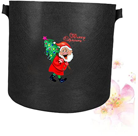 TOYANDONA Sacco Per Piantare in Nero Per Giardino Per Coltivare Alberi Contenitore Per Piante Da Giardinaggio Per Interni Ed Esterni Traspirante e Resistente 40d*30h