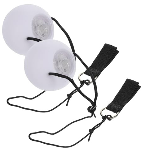 INOOMP 2stücke Led-jonglierbälle Leuchtende Bälle Im Dunkeln Hochschlagfeste Bälle Zum Spaß Für Musikfestivals Partys