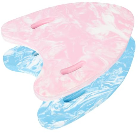 TOYZFRIENDY 2 Stück Schwimmbrett Kickboard Schwimmhilfe aus Hochwertigem Eva Material Teiliges mit Auftrieb für Schwimmtraining Anfänger Jungen Mädchen Pool Zubehör