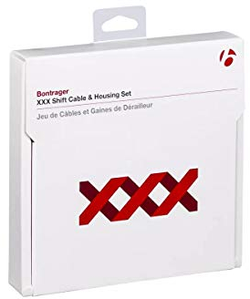 Bontrager XXX Fahrrad Schaltzug/Zughüllen-Set 4mm schwarz