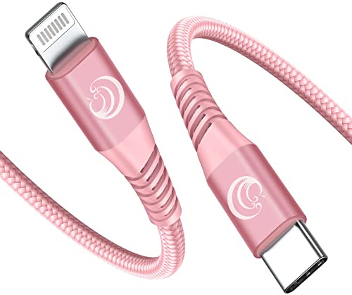 USB C auf Lightning Kabel, iPhone Ladekabel [2 Stück 2M+2M] MFi Zertifiziert Typ C to Lightning Ladekabel für iPhone 13/13 Pro/13 Pro Max/13 Mini/12/12 Pro Max/12 Mini/11 Pro/X/XS/XR/8