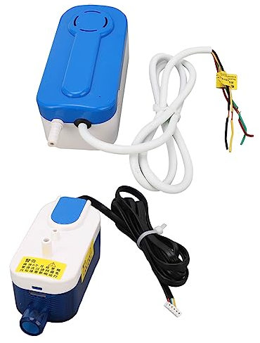 Bomba de Condensado para Aire Acondicionado, Bomba de Condensado HVAC de 24 L/h, Inducción Sensible, AC110‑240V, Ahorro de Energía con Tanque de Agua de 60 Ml para Horno