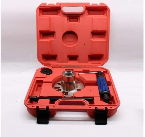 wanwanper 10T Hydraulik Radnaben Werkzeug Hydraulischer Antriebswellen Ausdrücker Abzieher, Hydraulischer Antriebswellen Ausdrücker Hydraulik Radnaben Abzieher Montage Demontage Werkzeug, Rot