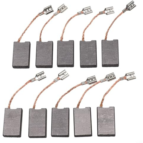10 escobillas de carbono, compatibles con martillo giratorio para Bosch 1617014126 11223EVS (0611223739), para taladro manual, licuadora, herramienta eléctrica