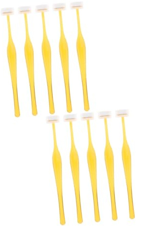 Beatifufu 10stücke Eyebrow Trimmers Für Tragbare Augenbrauenrasierer Mit Sicherem Schutzdeckel Und Geeignet Für Zuhause Und Kosmetikstudio