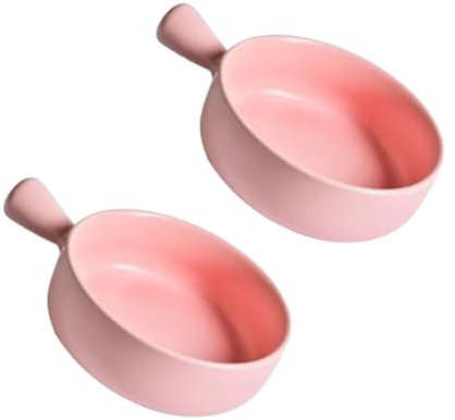 COLLBATH 2er-pack Runde Keramik-backplatten Backblech Mit Robustem Griff Zum Servieren Von Obst Und Salat Küchenbedarf