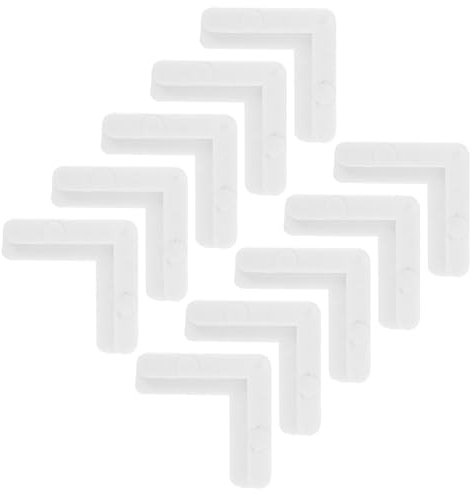 SOIMISS 10pièces Lot De Coins De Cadre Écran De Fenêtre Supports Internes à Degrés Fixation De Joint Pour Moustiquaire