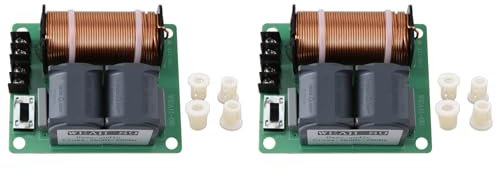 Aonukpdy 2X 1500W High Power Pure Crossover Subwoofer Speaker Modifica Aggiornamento Punto di Frequenza Regolabile