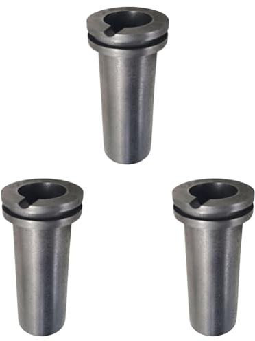Tiegel Graphit, hohe Temperatur, 1 kg, 2 kg, 3 kg, für Schmelzen von Metallen, Gold, Silber, Kupfer, Laisson