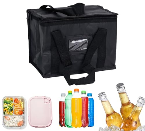 Genérico Para Reparto De Comida | Contenedor Térmico Para Alimentos Calientes Y Fríos | s Para Catering Frías Y Calientes,Para Viajes Camping Fiestas Actividades Al Aire Libre Reuniones Familiares