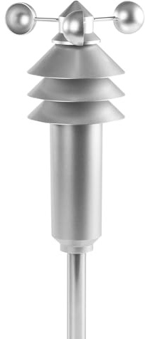 Homematic IP Wettersensor – Basic | Smart Home Zubehör mit App-Funktion, Wetterstation Funk steuert verschiedene Funktionen, 152056A0