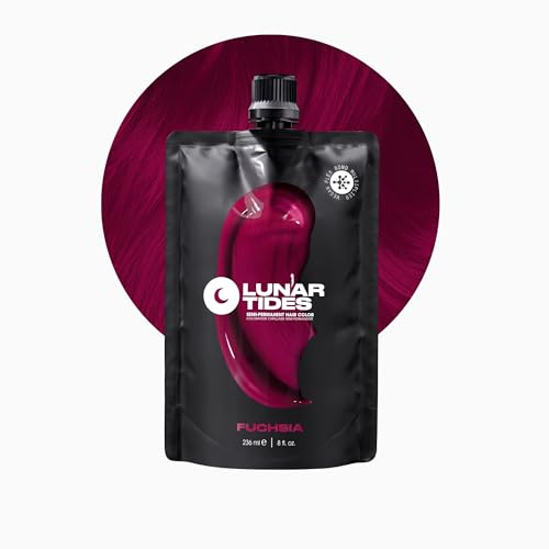 Lunar Tides - Fuchsia Pink Tinte capilar semipermanente - 4 oz / 118 ml - One Size - Rosado
