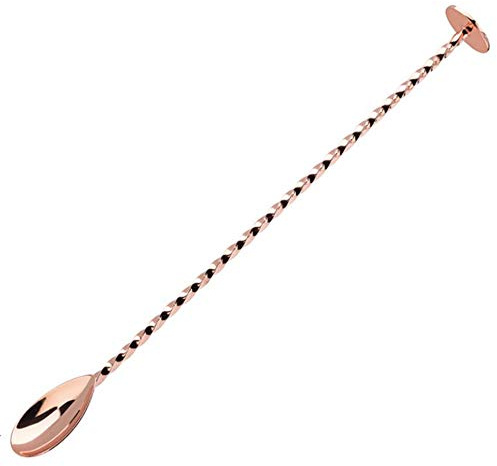 Copper Cocktail Mixing Spoon 10.5 (27cm)