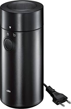 Cilio Elektrische Kaffeemühle und Gewürzmühle EXCELSA, Füllmenge ca. 40gr, H: 19,5cm, Variabler Mahlgrad, feinste Körnung in nur 15sek., für Kaffee, Gewürze, Nüsse, Puderzucker und mehr