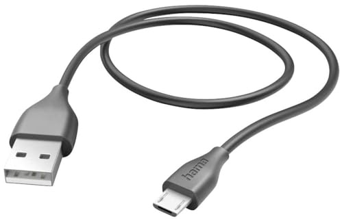 Hama Ladekabel, USB-A - Micro-USB, 1,5 m, Schwarz