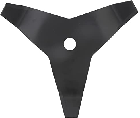 Nimomo Universal 3-Zahn-Mulchmesser, 27,5 cm/10,83 Zoll Freischneiderklinge Messer aus Karbonstahl, Unkrautvernichterklingen Ersatzklinge Freischneider Trimmer