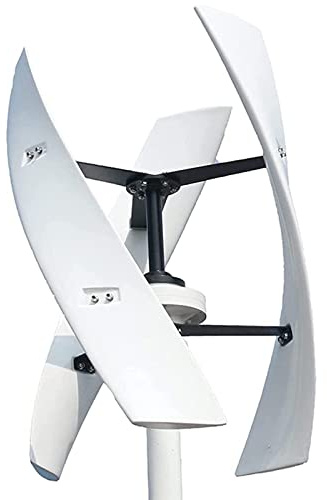 DDZJTPP Turbina Eolica a Levitazione Magnetica Verticale 12v 24v 48v - Nessun Rumore, Uscita 5000w, 3 Pale, Ideale per Uso Domestico,48V