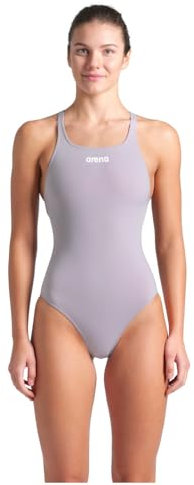 ARENA Costume da bagno da donna Team Swim Pro, argento, 42